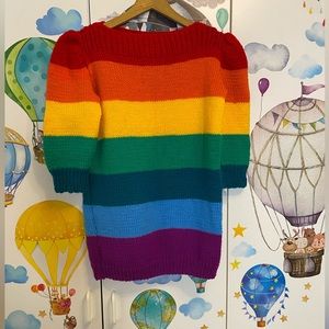 Rainbow Striped Sweater